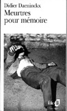 Meurtres pour mmoire